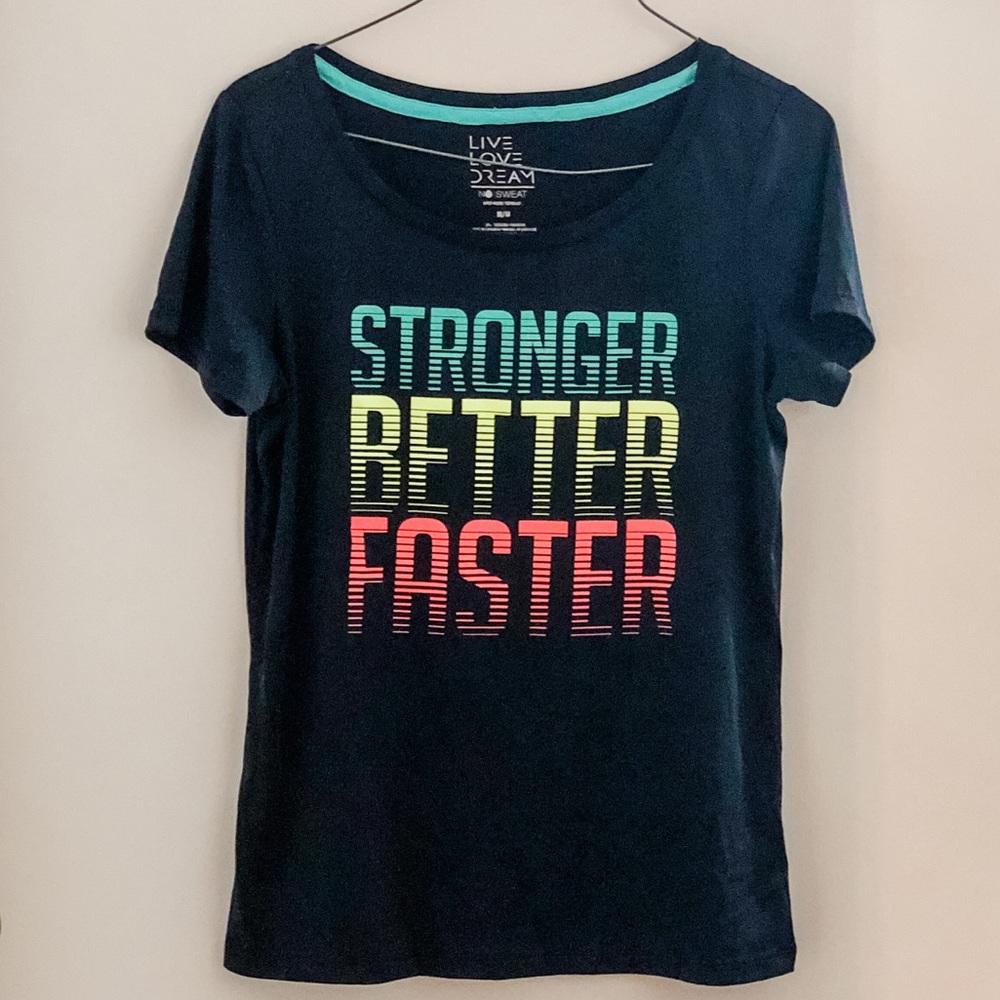 Live Love Dream Workout Shirt